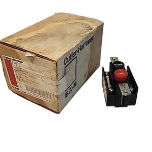 Cutler-Hammer 10250H2544 EXC Pushbutton Element, Open Type, AC-DC, Two Button